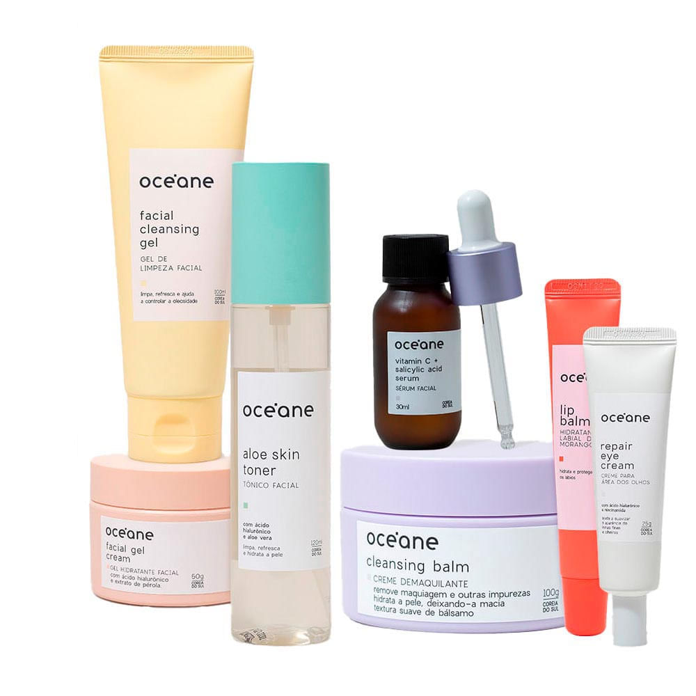 Kit Completo Para Pele Oleosa Océane