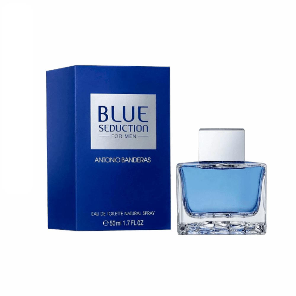 Antonio Banderas Blue Seduction Eau De Toilette Perfume Masculino 50ml