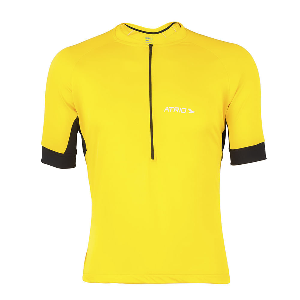 Camisa de Ciclismo Amarela Masculina Tam. M Atrio