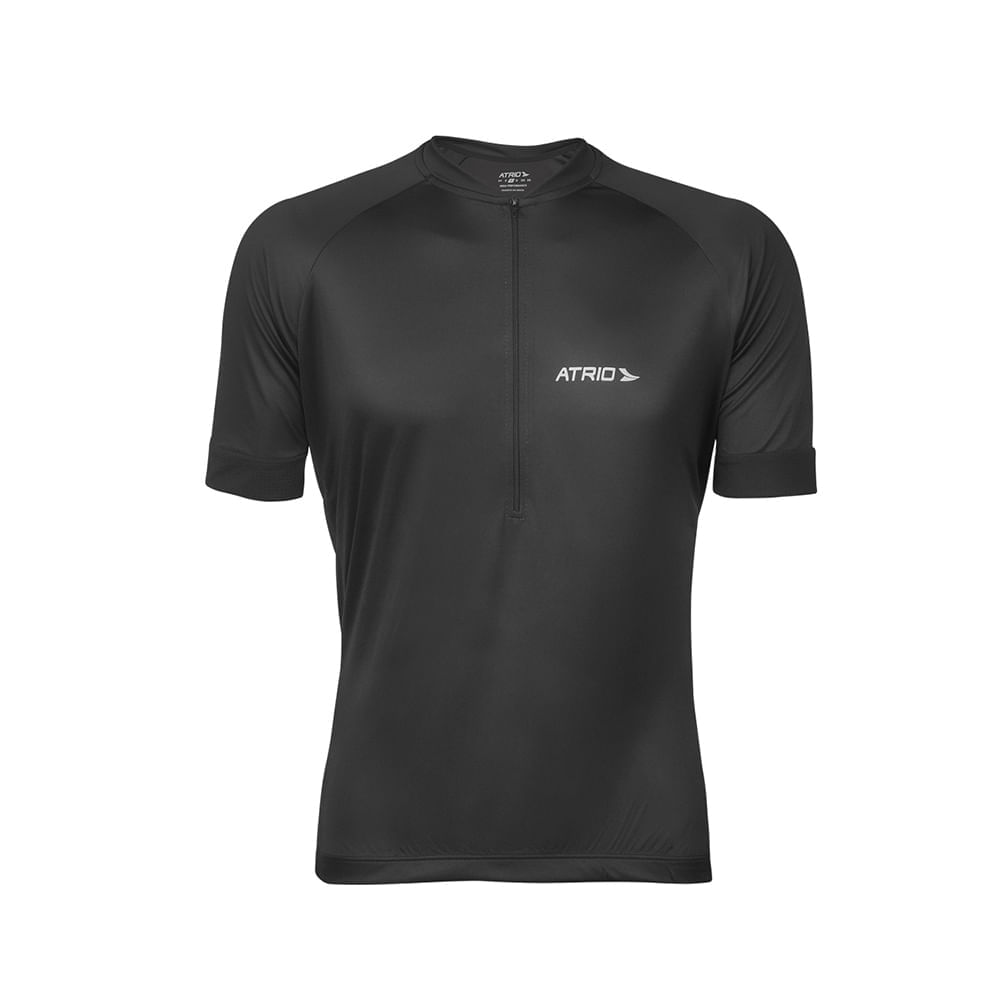 Camisa de Ciclismo Sport Preta Masculina Tam. P Atrio
