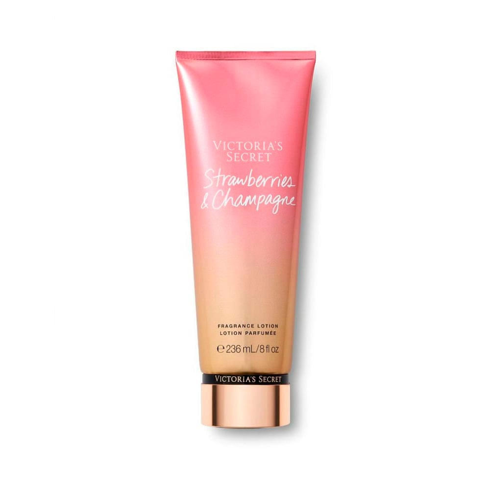 Loção Corporal Victorias Secret Strawberries e Champagne Body Lotion 236ml