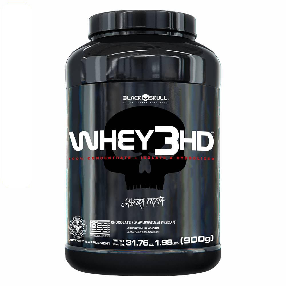WHEY 3 HD CHOCOLATE 900GR  (WPC WPI E WPH)
