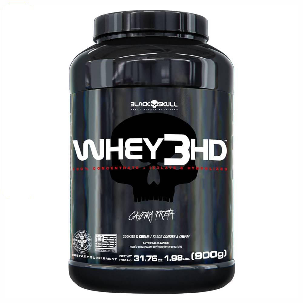 WHEY 3 HD COOKIES & CREAM 900G  (WPC WPI E WPH)
