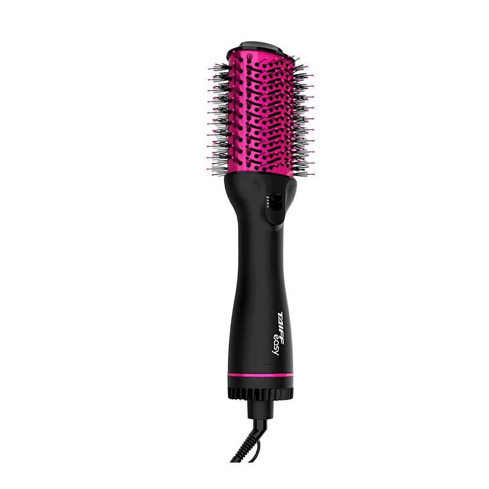 Escova Secadora Taiff Oval Easy Pink Mod Esmv 220V