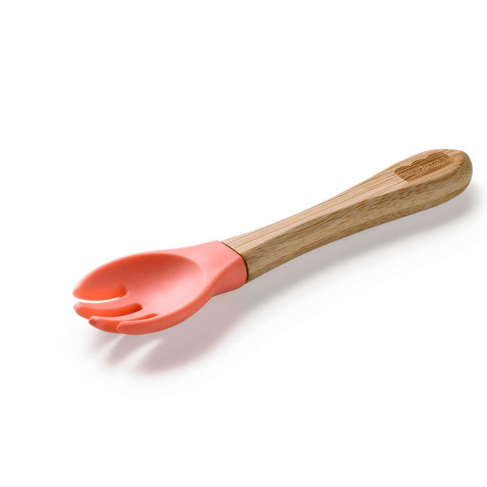 Garfo De Treinamento Fisher Price Silicone Rosa