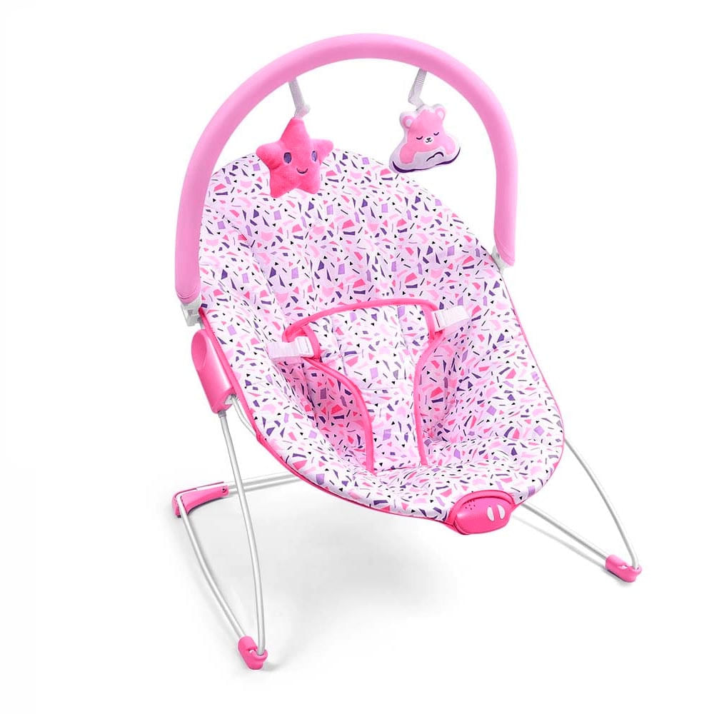 Cadeira De Descanso Nap Time 0-11kgs Multikids Baby Rosa