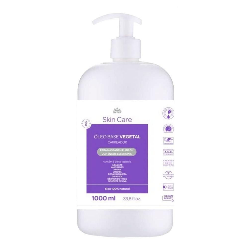 Óleo Vegetal Para Massagem Corporal WNF 1L