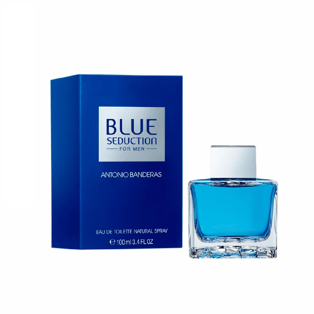 Antonio Banderas Blue Seduction Eau de Toilette Perfume Masculino 100 ml