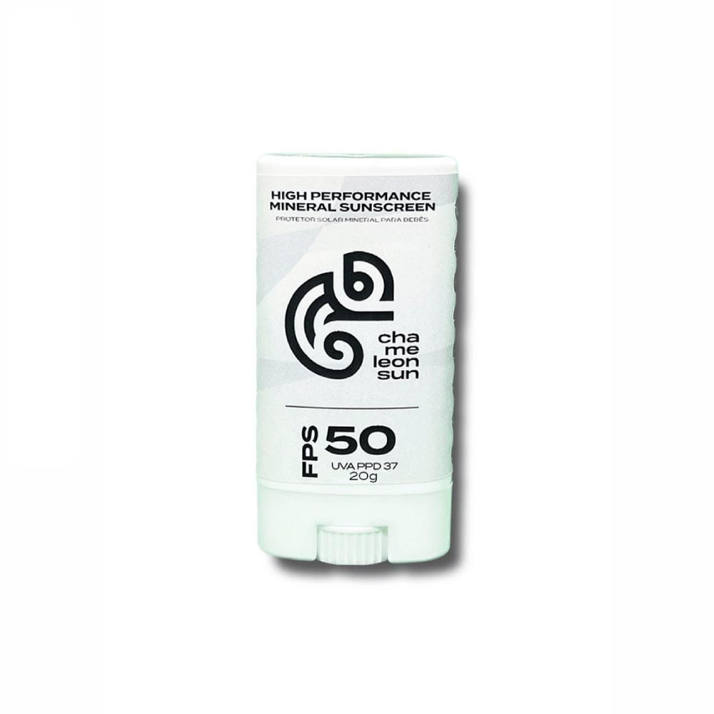 Protetor Solar Infantil Chameleon Sun Vegano Em Bastão FPS 50 20g