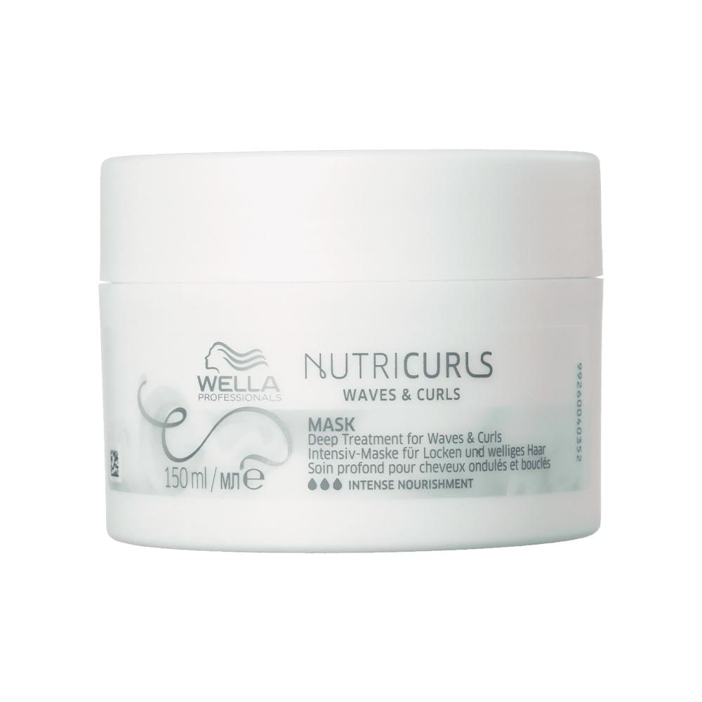 Máscara De Nutrição Intensa Nutricurls  Wella Profissionals 150ml