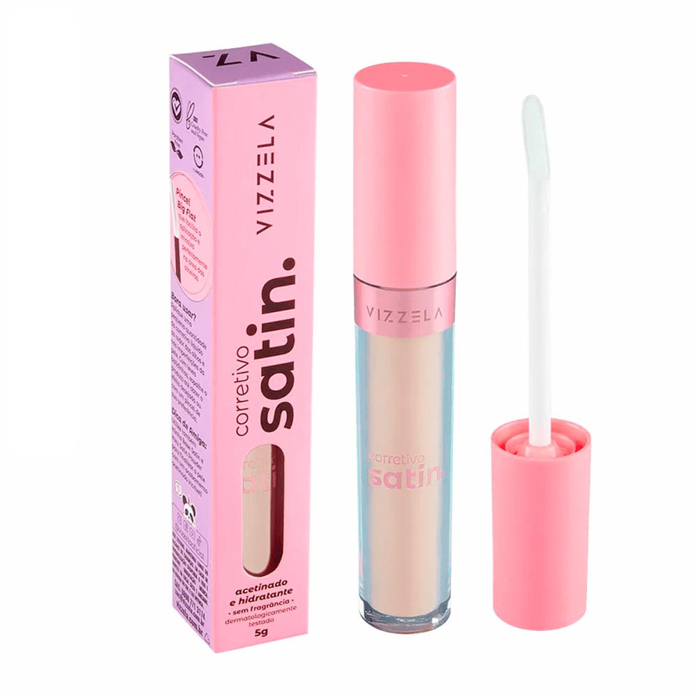 Corretivo Líquido Vizzela Satin 02 5g
