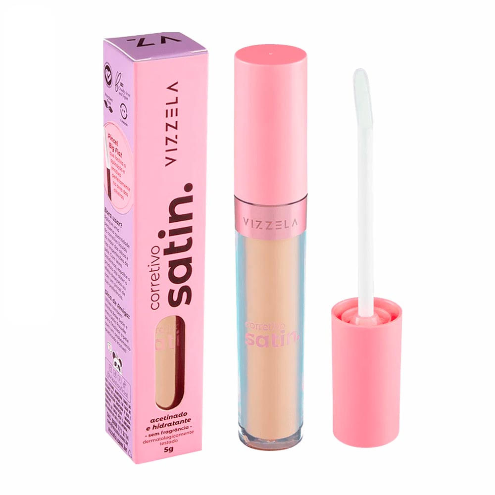 Corretivo Líquido Vizzela Satin 04 5g