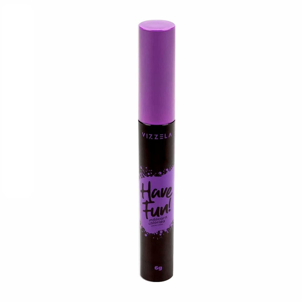 Máscara Para Cílios Roxo Vizzela Have Fun! 6g
