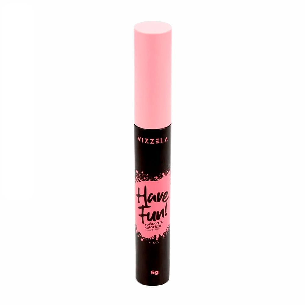 Máscara Para Cílios Rosa Vizzela Have Fun! 6g