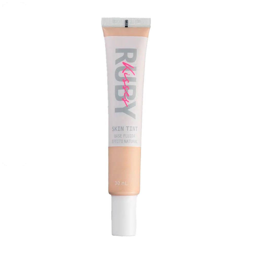 Base Fluida Skin Tint Efeito Natural Ruby Kisses Cor 105