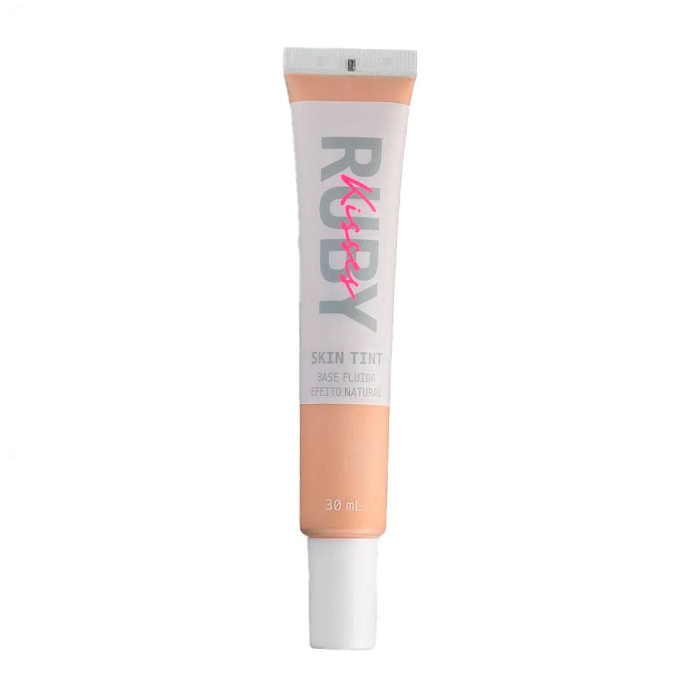 Base Fluida Skin Tint Efeito Natural Ruby Kisses Cor 122