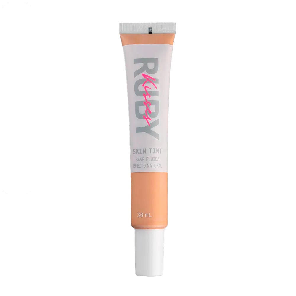 Base Fluida Skin Tint Efeito Natural Ruby Kisses Cor 130