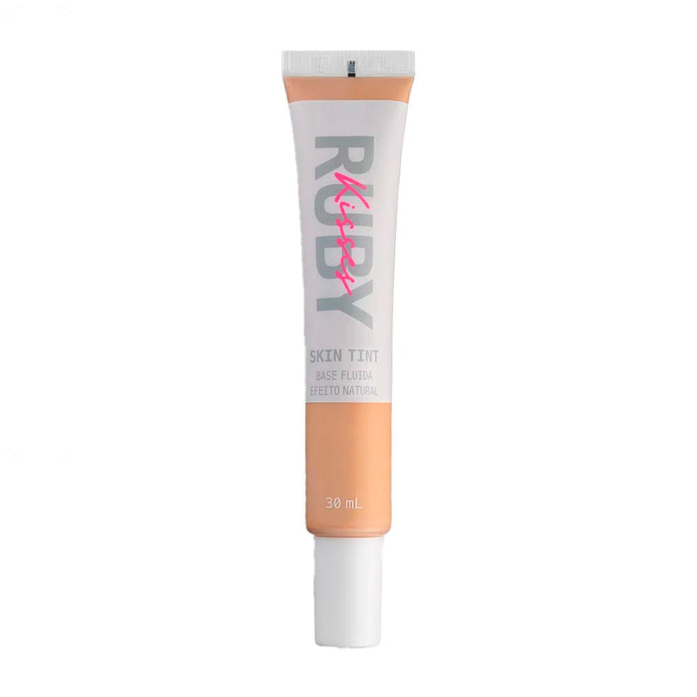 Base Fluida Skin Tint Efeito Natural Ruby Kisses Cor 220