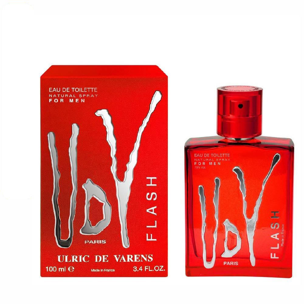 Perfume Udv Flash De Ulric De Varens Eau De Toilette Masculino 100ml