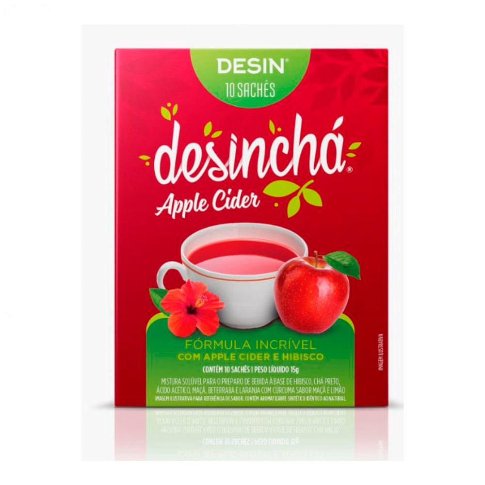 Desinchá Apple Cider 10 sachês 30g