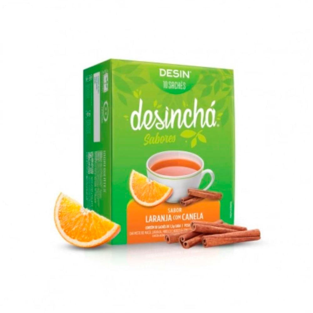 Desinchá Laranja com Canela 10 sachês 15g