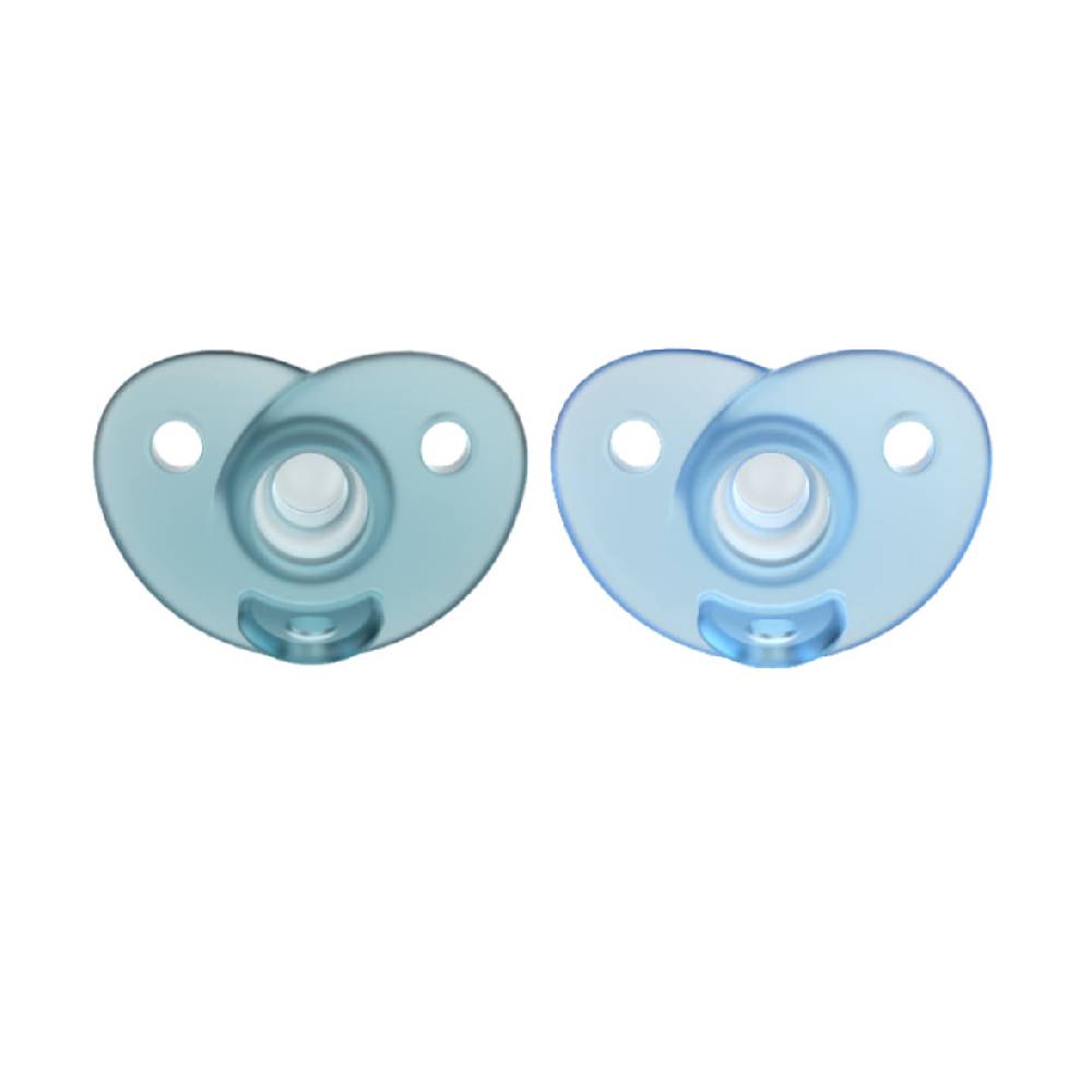 Chupeta Philips Avent Soothie 0 a 3 Meses Azul 2 Unidades