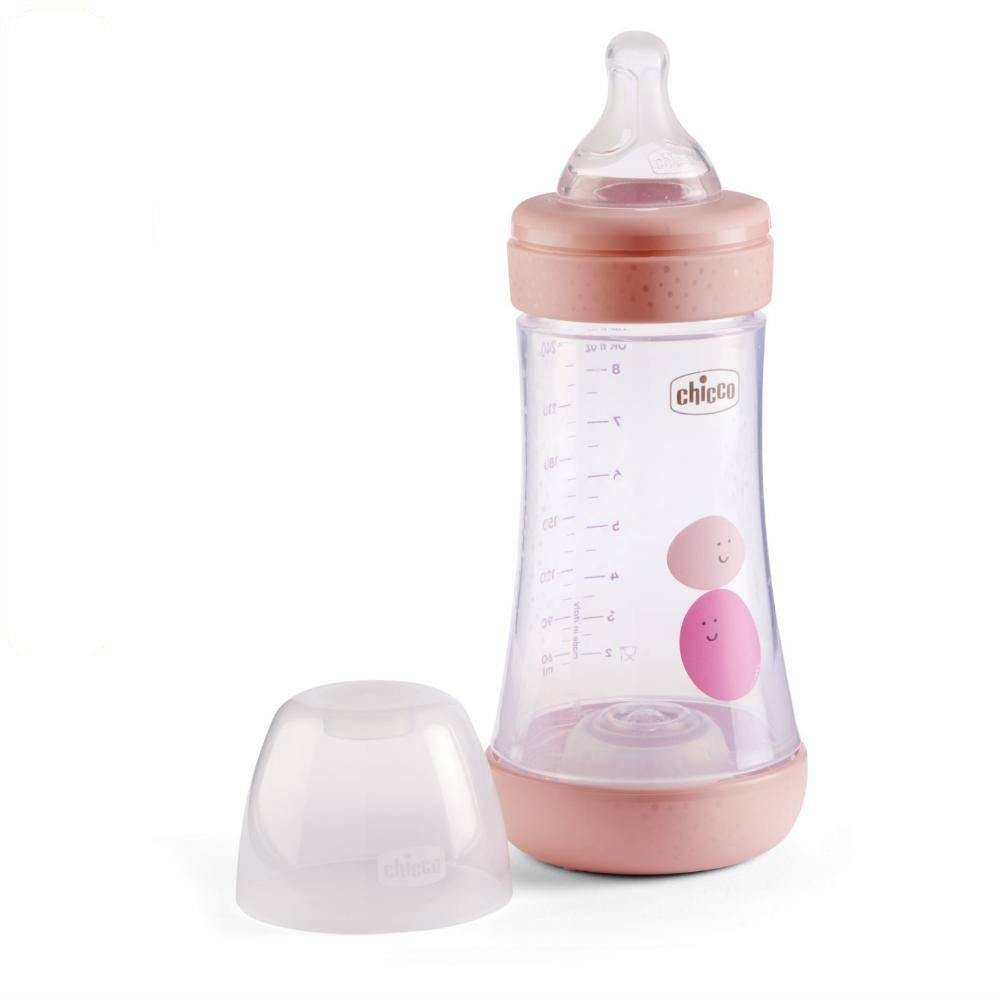 Mamadeira Chicco Perfect 5 Rosa 240 ml Chicco