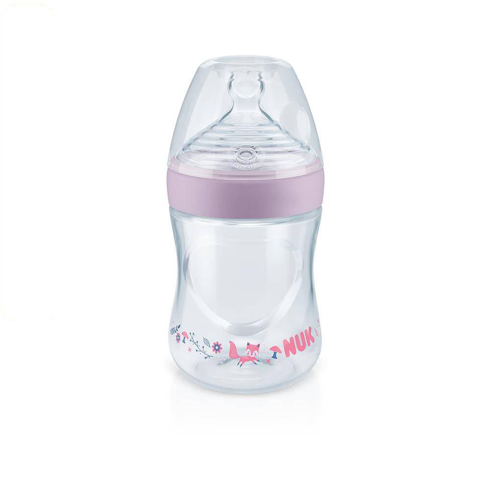 Mamadeira NUK Smart Flow Anticólica Essence Rosa 150 ml Girl