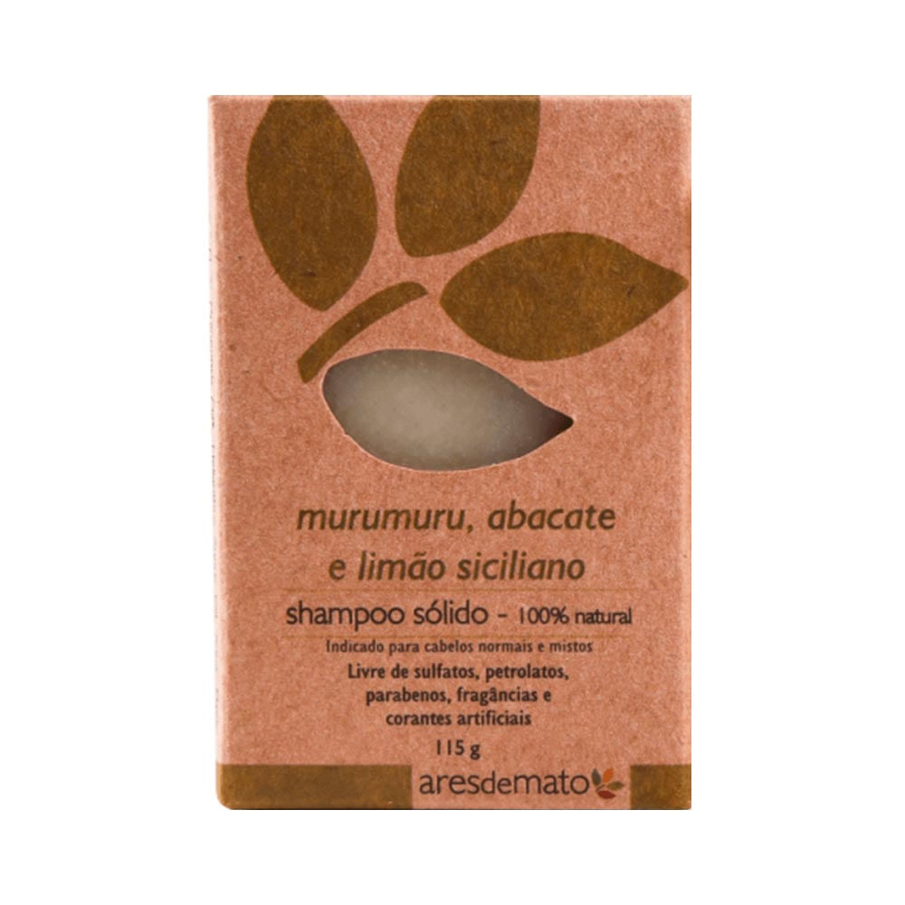 Shampoo Sólido Ares De Mato Cabelos Normais E Mistos 115G
