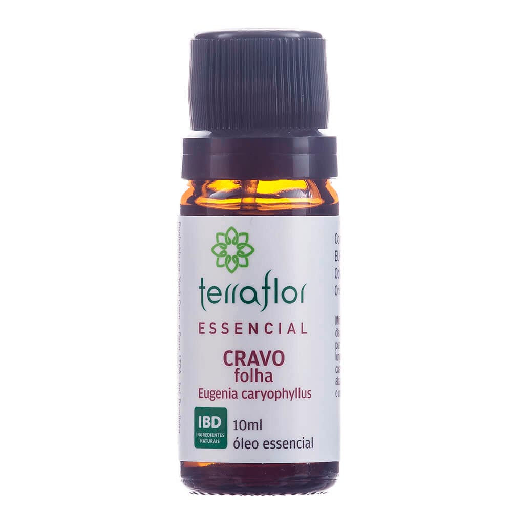 Óleo Essencial De Cravo Folha Terra Flor 10Ml