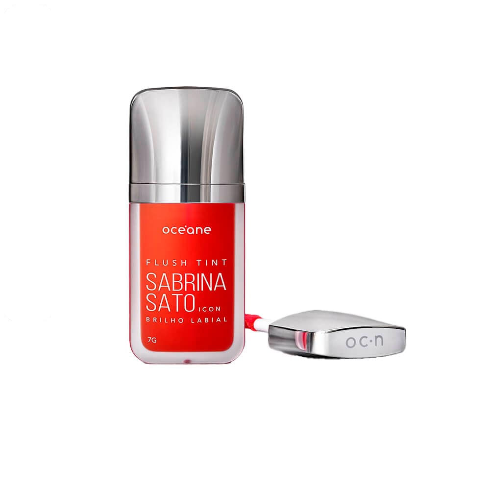 Brilho Labial Magenta Sabrina Sato By Océane Flush Tint Icon 7g