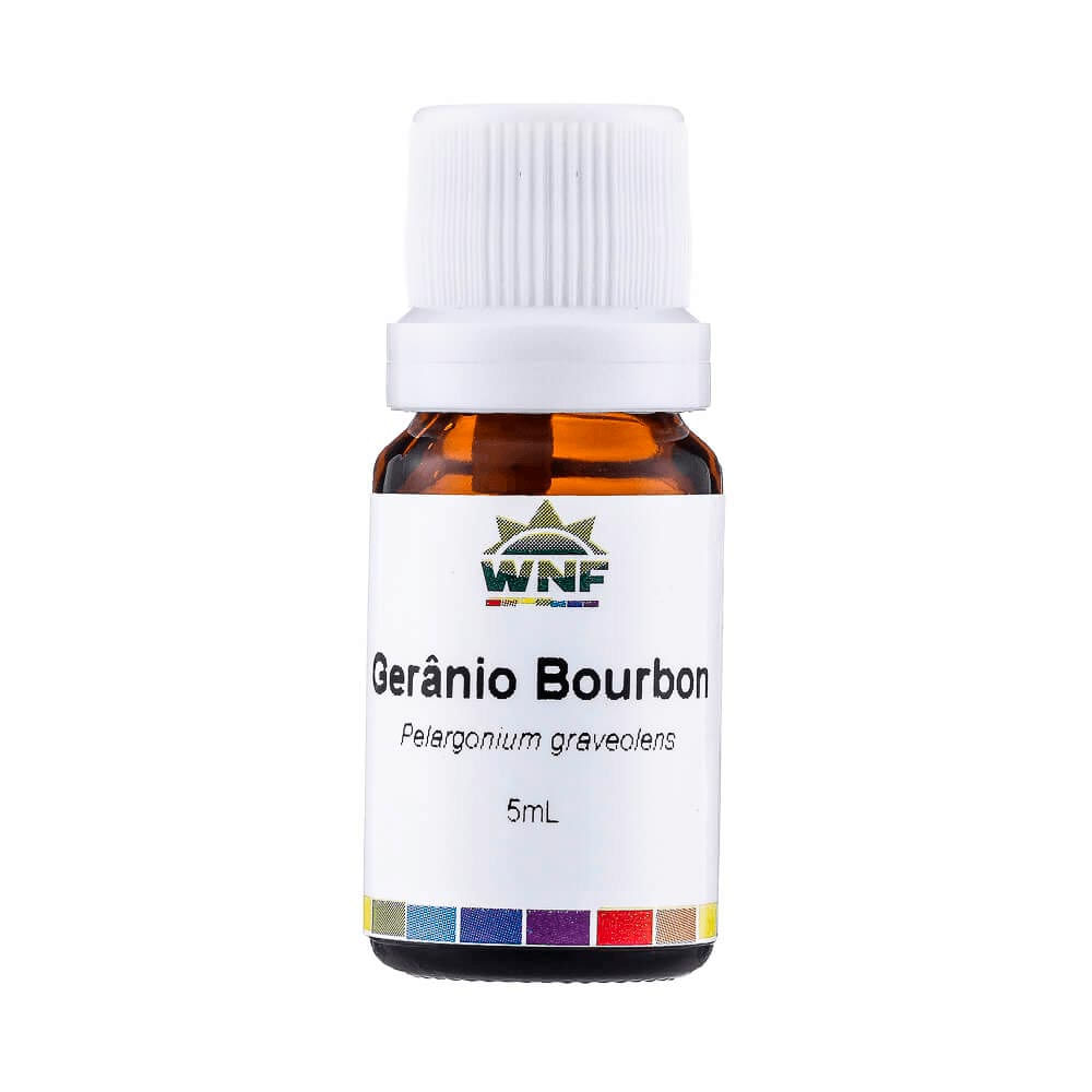 Óleo Essencial Orgânico de Gerânio Bourbon WNF 5ml