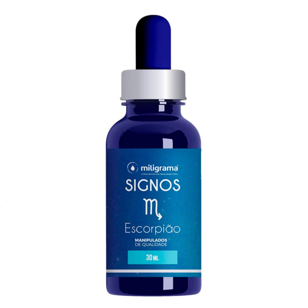 Florais e Signos Escorpião 30ml Miligrama