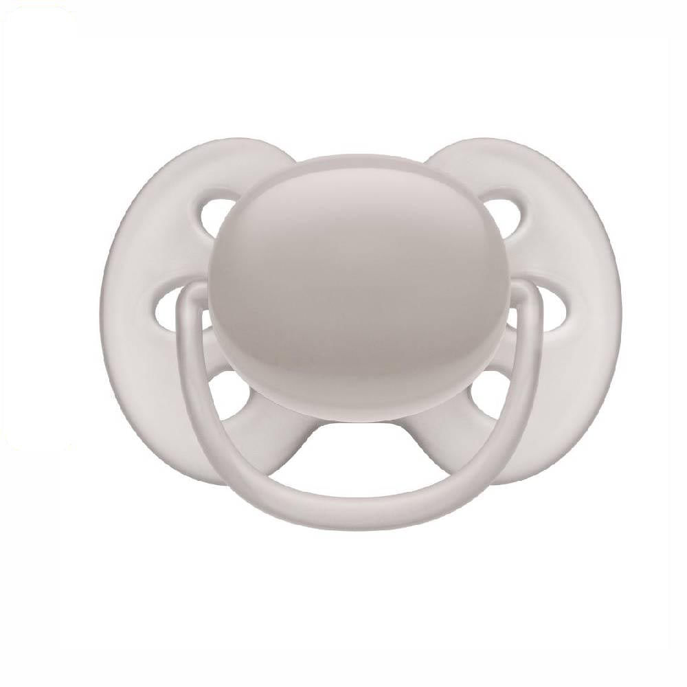 Chupeta Philips Avent Ultra Soft Individual 6-18m Cinza