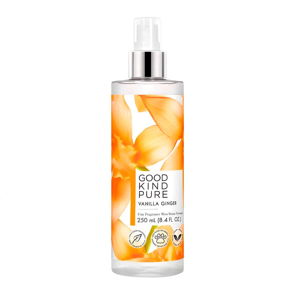 Spray Corporal Good Kind Pure Vanilla Ginger Body Mist 250ml