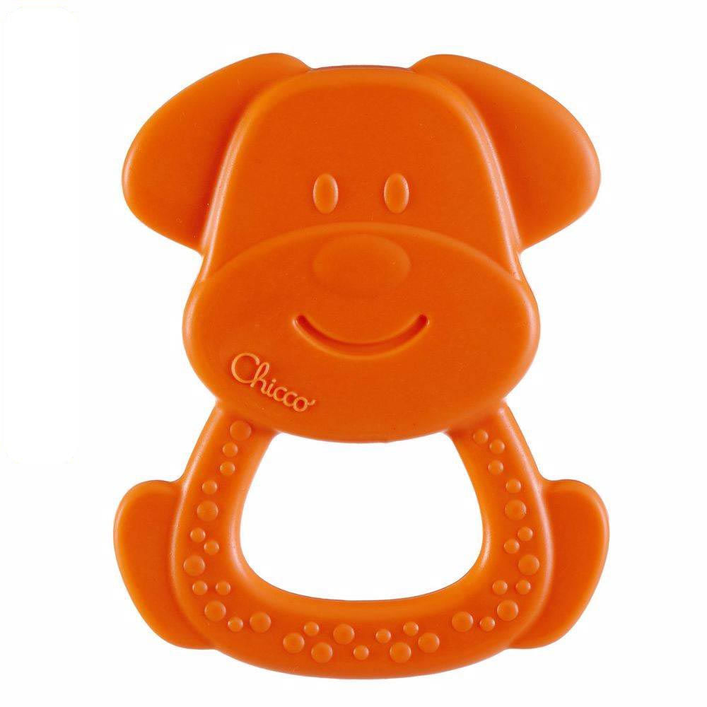 Mordedor Charlie Eco Chicco Cachorro Laranja
