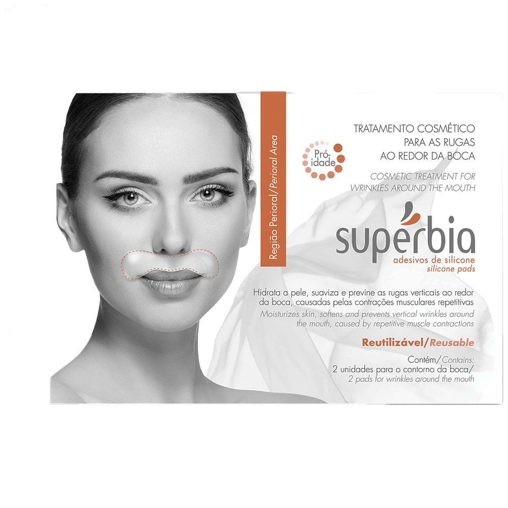 Adesivo de Silicone para Rugas Periorais Supérbia