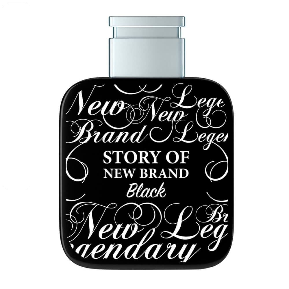 Perfume Masculino New Brand Story Of New Brand Black Eau De Toilette  100ml