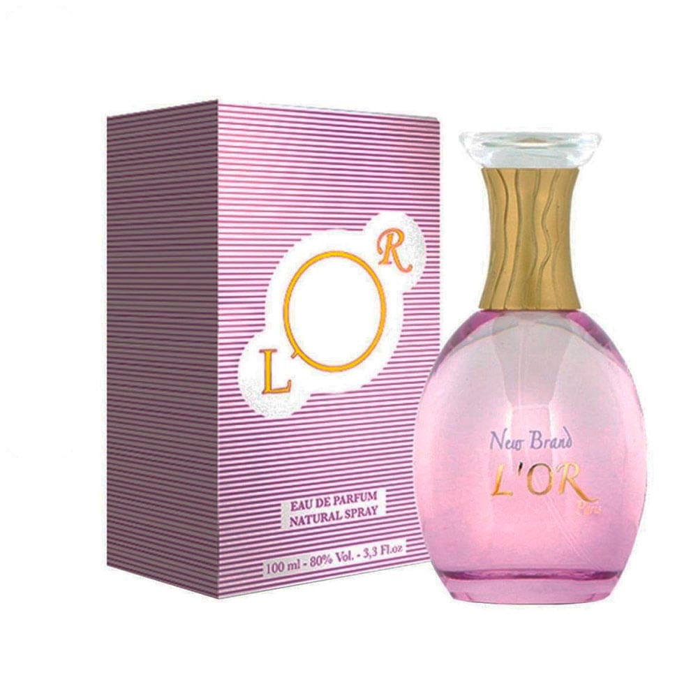 L'Or New Brand Eau De Parfum Perfume Feminino 100 ml