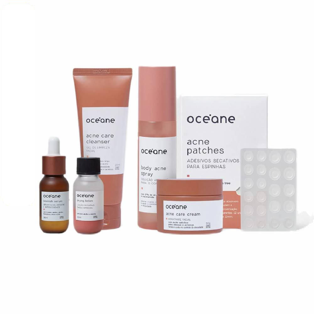 Kit Antiacne Completo  6 Produtos Oceane
