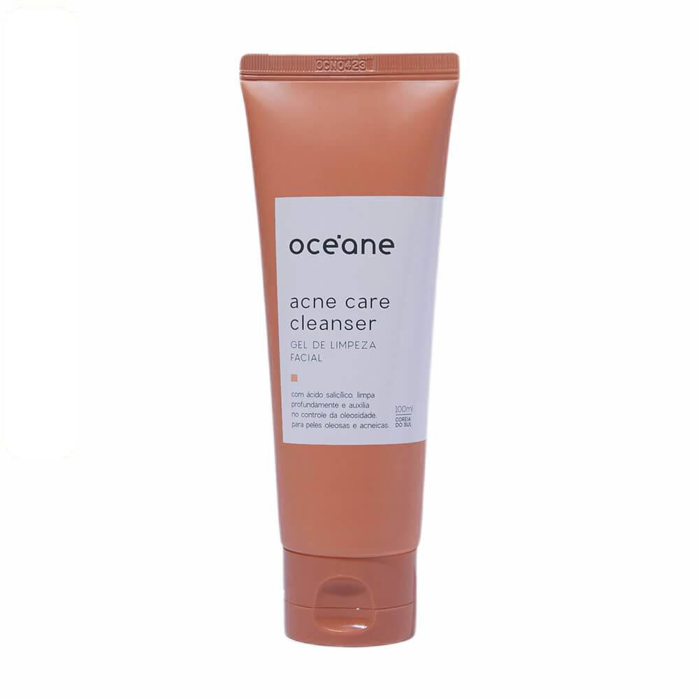 Gel de Limpeza Facial com Ácido Salicílico –Acne Care Cleanser 100ml Oceane