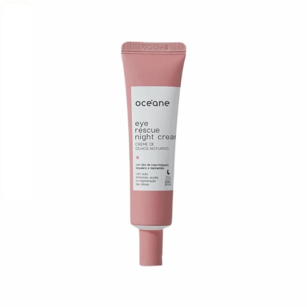 Creme Antissinais Noturno Para Área Dos Olhos Eye Rescue Night Cream 25g Oceane