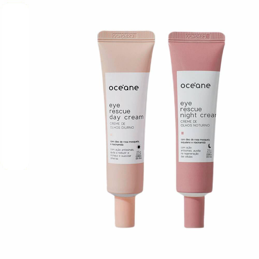 Kit Creme Antissinais Diurno e Noturno 2 Produtos Oceane