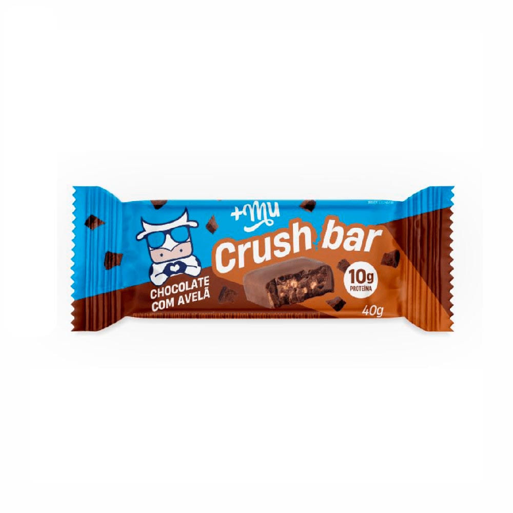 Crush Bar  Avelã Mais Mu 40g