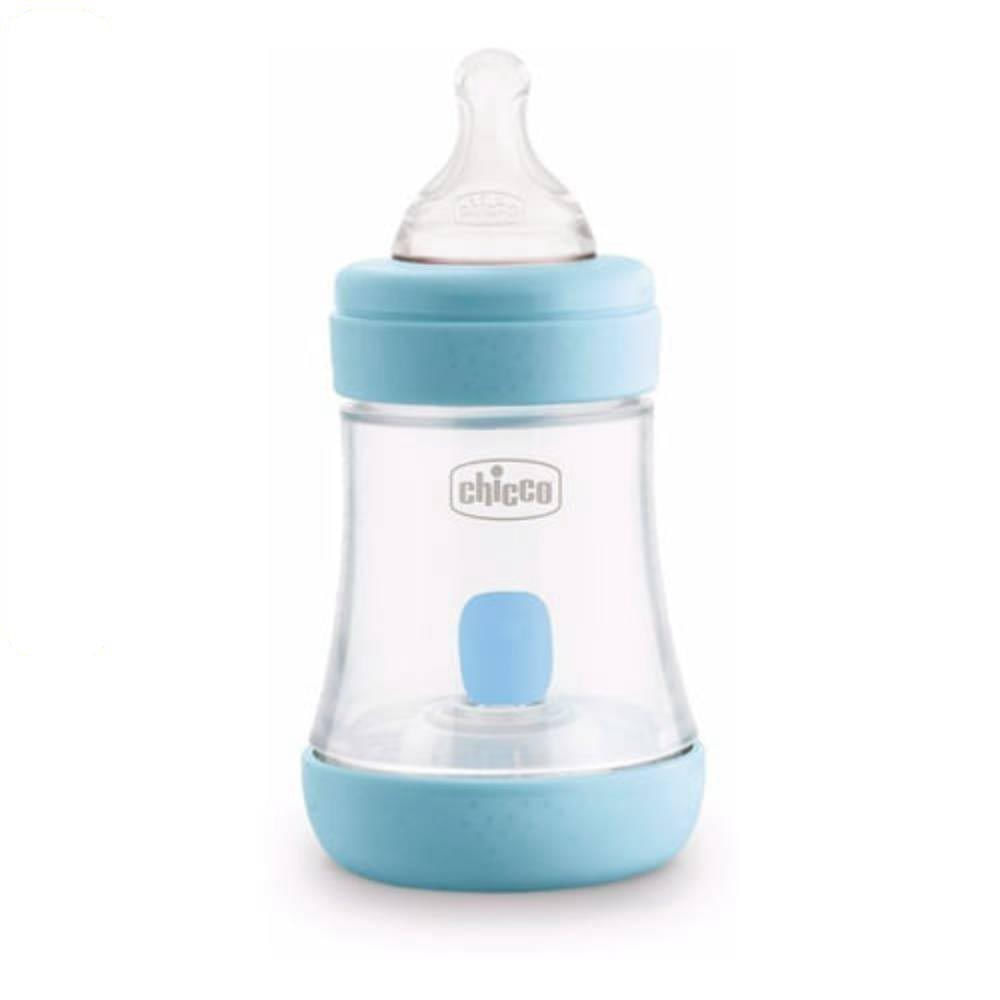 Mamadeira Perfect 5 150ML Fluxo Inicial Chicco Azul