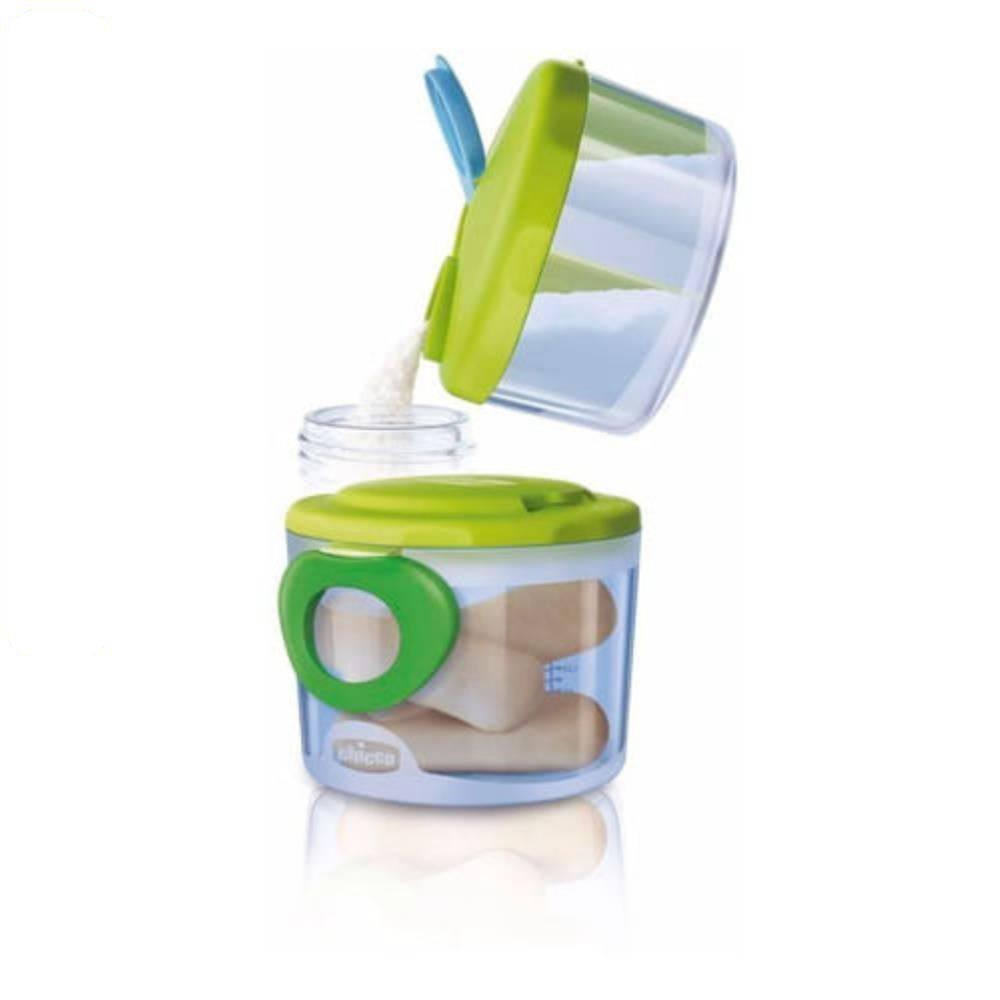 Porta Leite Em Pó Dosador 2 Em 1 Chicco Verde