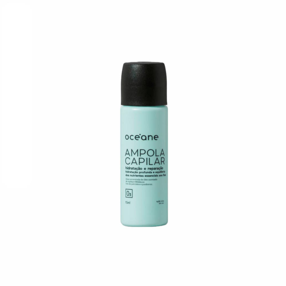 Ampola Capilar de Hidratação e Reparação Océane 15ml