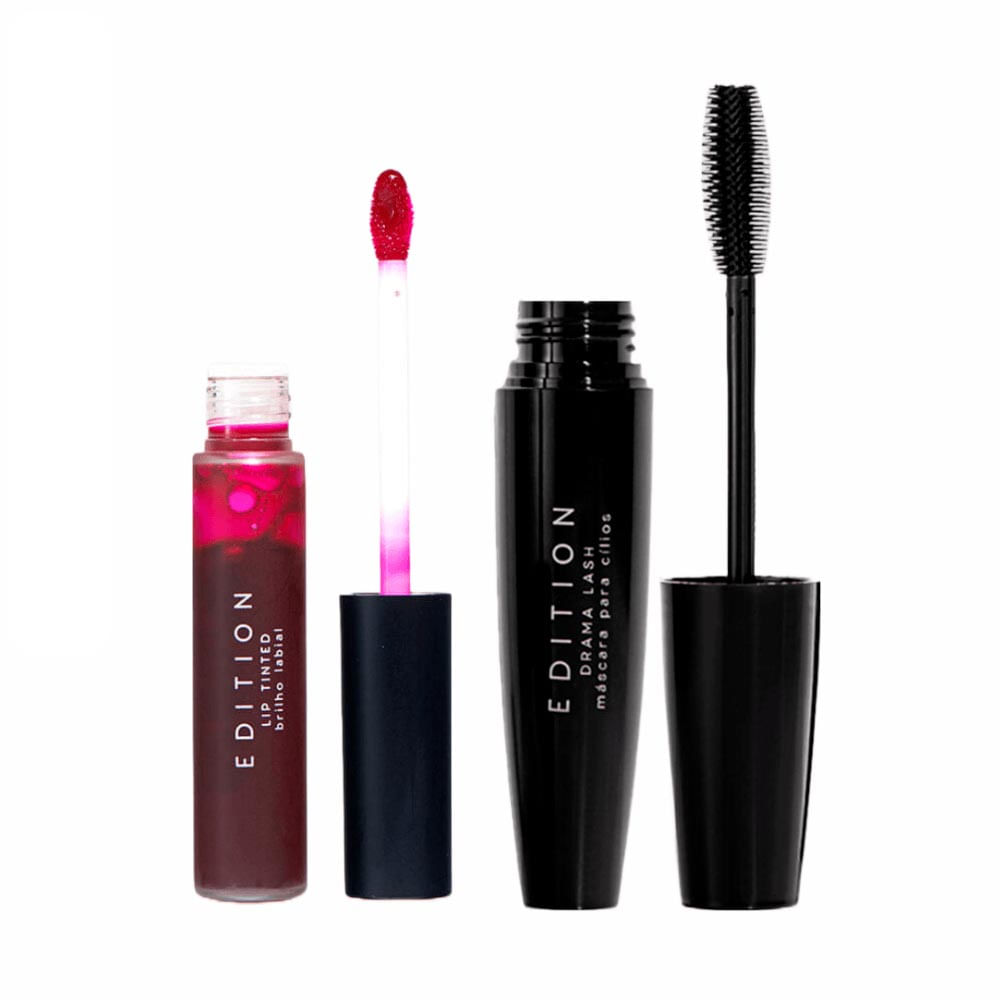 Kit Lip Tint + Máscara Para Cílios Drama Lash Océane Edition