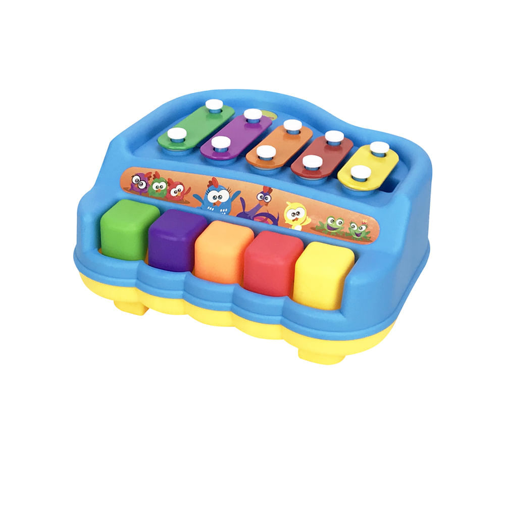 Brinquedo Musical Piano Xilofone Galinha Pintadinha Yes Toys