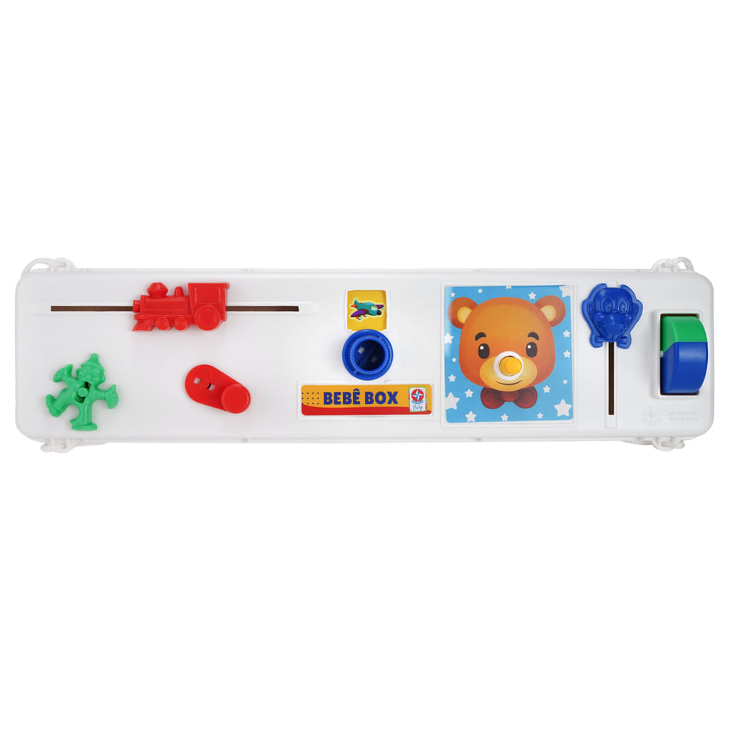 Brinquedo de Atividades Bebê Box Estrela Cores Sortidas